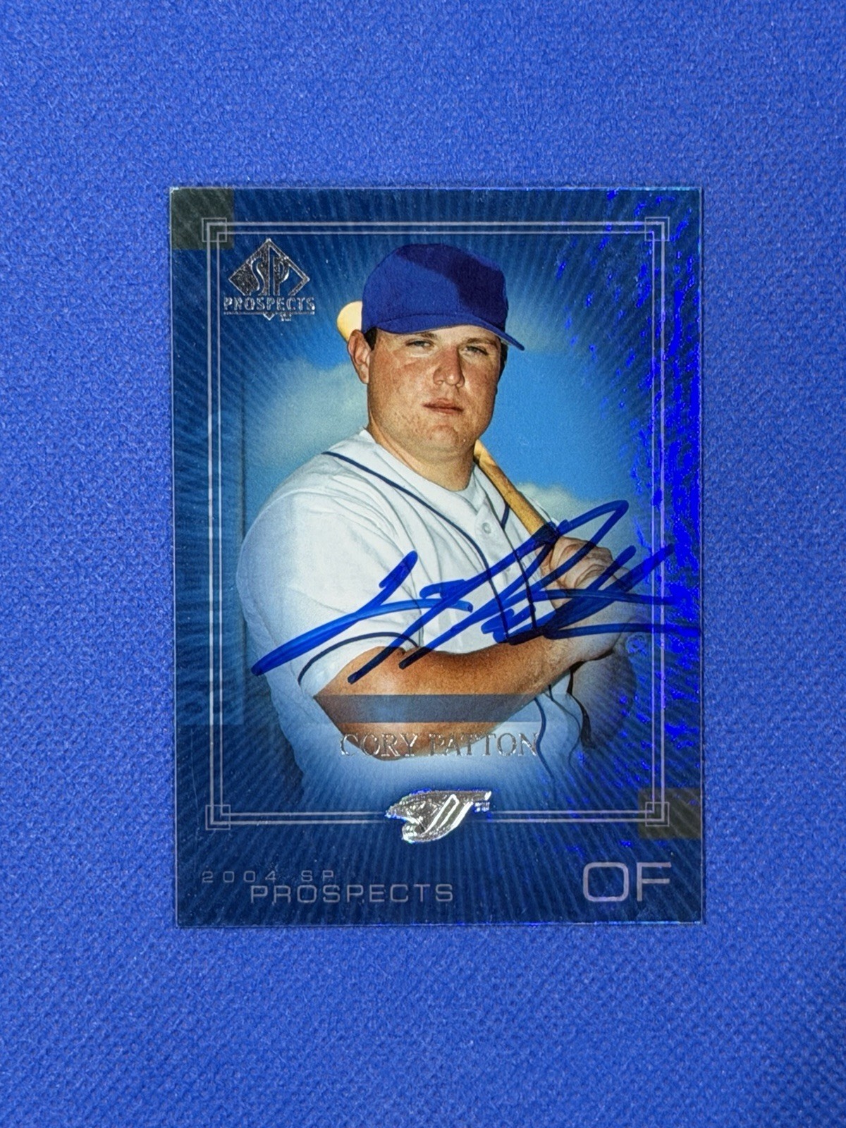 Cory Patton autograph Blue Jays 2004 Upper Deck Prospects #195 auto signed J-