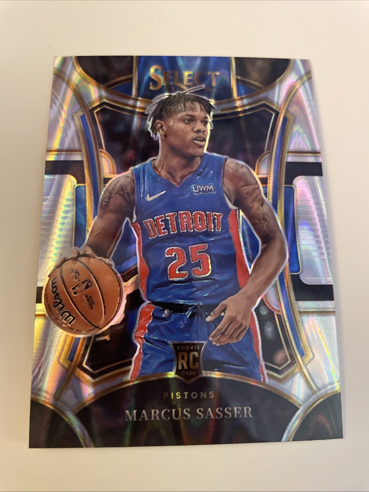2023-24 Panini Select - Mezzanine Level Marcus Sasser #303 Silver Prizm (RC)