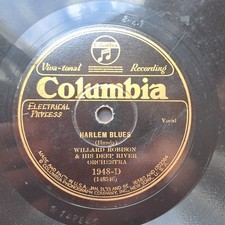 WILLARD ROBISON & DEEP RIVER ORCH. - Harlem Blues / Beale Street Blues COLUMBIA