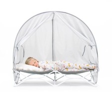 My Cot Deluxe Portable Toddler Bed with Canopy, Provides UV Protection