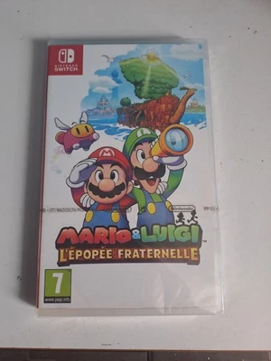 Jeu Nintendo Switch Mario et Luigi l'épopée fraternelle NEUF SOUS BLISTER - Photo 1/2