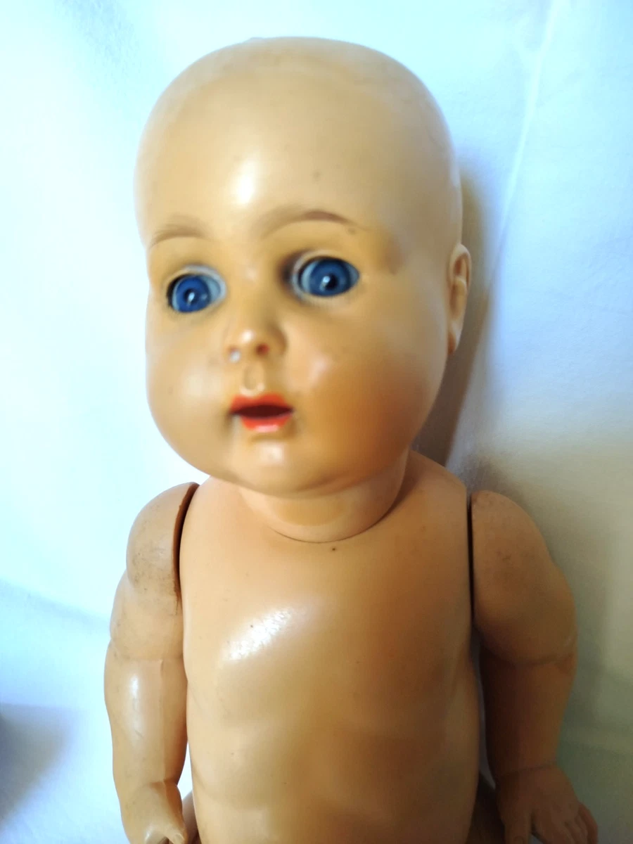 Superbe baigneur ancien celluloïd yeux Sulfure - Collection