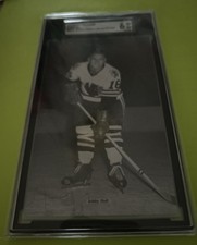 bobby hull rookie card Postcard Post Card Highest Graded Sgc 6 Free Shipping 