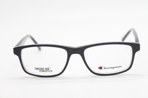 NEW CHAMPION CU 7021 C03 BLACK BLUE AUTHENTIC EYEGLASSES 51-16 - Picture 2 of 4