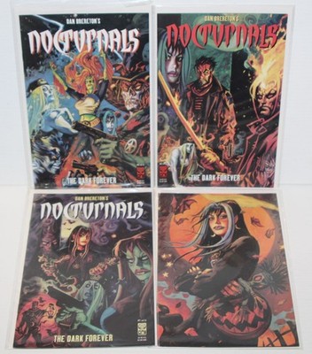Nocturnals: The Dark Forever 1-3 Oni Press 2001 Complete Set + Variant Brereton