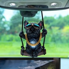 Cute Cool Swinging Dog Labrador Retriever Auto Rearview Mirrors Pendant Charm...