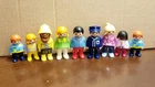 VTG 1990 Playmobil Geobra People Figures Lot of 9
