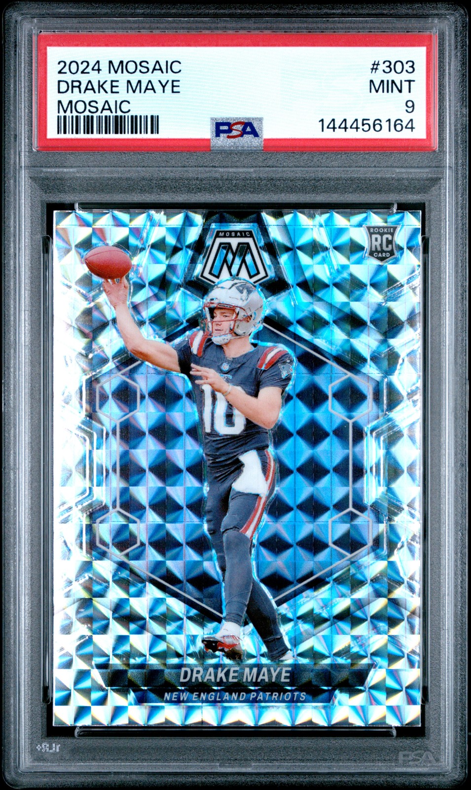 2024 PANINI MOSAIC MOSAIC #303 DRAKE MAYE PSA 9