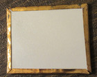 Dollhouse Wall Picture in Antique Gold Gilt Frame + Antique Scrap  — photo 7