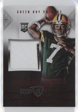 2015 Panini Prestige Rookie Jerseys Brett Hundley #RJJ-BH Jumbo Patch v7j