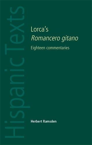 Lorca's Romancero Gitano: Eighteen Commentaries (Hispanic... - Ramsden, Herbert