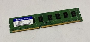 4GB Team TED34GM1333C9BK PC3-10600U 1333MHz DDR3 Non-ECC Computer Arbeitsspeicher RAM