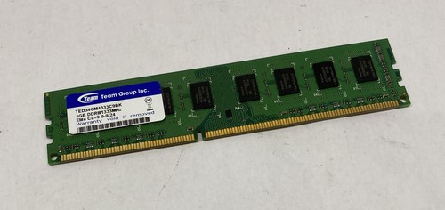 4GB Team TED34GM1333C9BK PC3-10600U 1333MHz DDR3 Non-ECC Computer Arbeitsspeicher RAM
