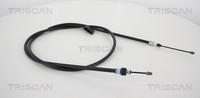Hinten Links Triscan 8140 16199 Seilzug, Feststellbremse FüR Ford