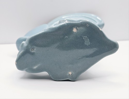 Vintage Haeger Fish Vase Planter Light Blue Mid Century Modern MCM Ocean Beach - Picture 10 of 10