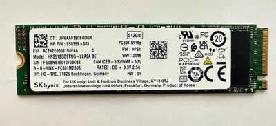 SK Hynix PC601 512GB M.2 2280 NVMe SSD (HFS512GD9TNG)