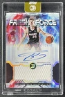 KASPARAS JAKUCIONIS 2025-26 TOPPS THREE 3 FRESH FORCE AUTO RC JERSEY 21/49 HEAT