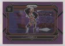 2023 Panini Prizm WWE Purple Prizm 109/149 Carmella #88 04br