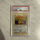 1999 Pokemon Fossil Dragonite - Holo 1st Edition #4 PSA 6