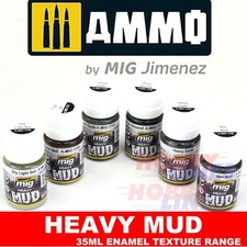 Ammo HEAVY MUD Texture Full Range Enamel Soil 35ml Mig Jimenez