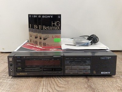 Sony Betamax SuperBeta HiFi SL-HF950ES mit Fernbedienung TOP-Zustand