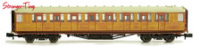 Dapol Gresley Coach LNER Teak 3rd 61626 N Gauge