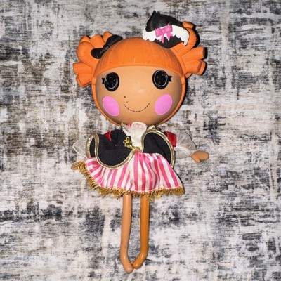 Lalaloopsy 13 in Pirate Play Doll Orange Hair Striped Dress Removable Clothes