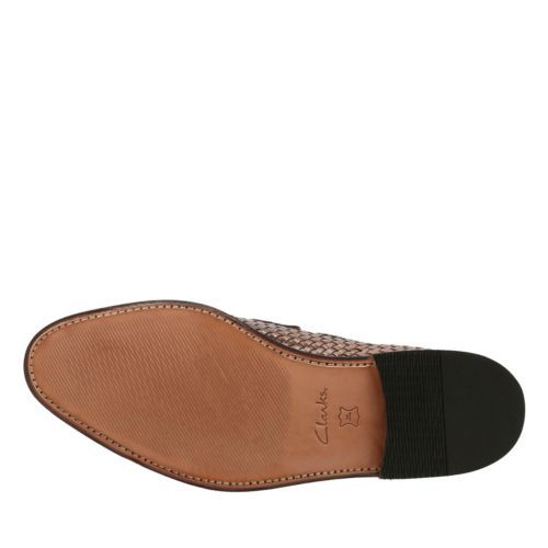 NEW MENS CLARKS TOR COLLECTION TWINLEY FREE LEATHER SLIP ON  display picture 3