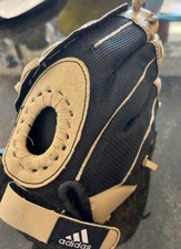 Adidas 9.5  TS 9500 BR Baseball/Softball Mitt Left Hand Thrower Black and Tan