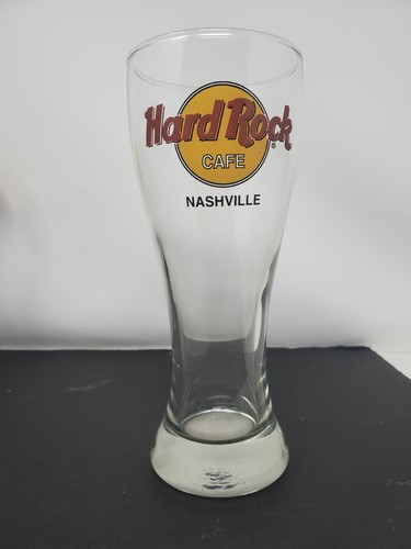 Hard Rock Cafe Pilsner Glass - Pick Your City! 8 3/8” 20 oz. - Picture 33 of 78