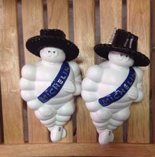 17/"x 4 New Limited Michelin Man Bibendum Doll Figure Advertise Tire+LED Light