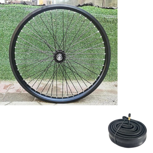 26 inch Heavy Duty Bicycle Rear Wheel w/ Inner Tube & Freewheel 48 Spokes 12G - Picture 2 of 14