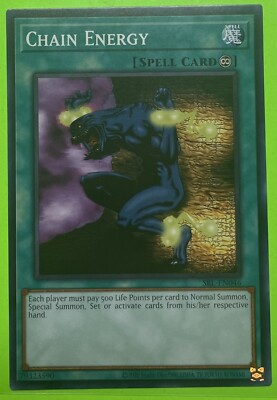 Yugioh! Chain Energy SRL-EN046 Spell Ruler 25th NM | eBay