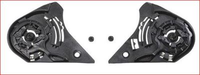 LS2 FF352 FF351 ROOKIE VISOR HINGE RATCHET PLATES AND SCREWS