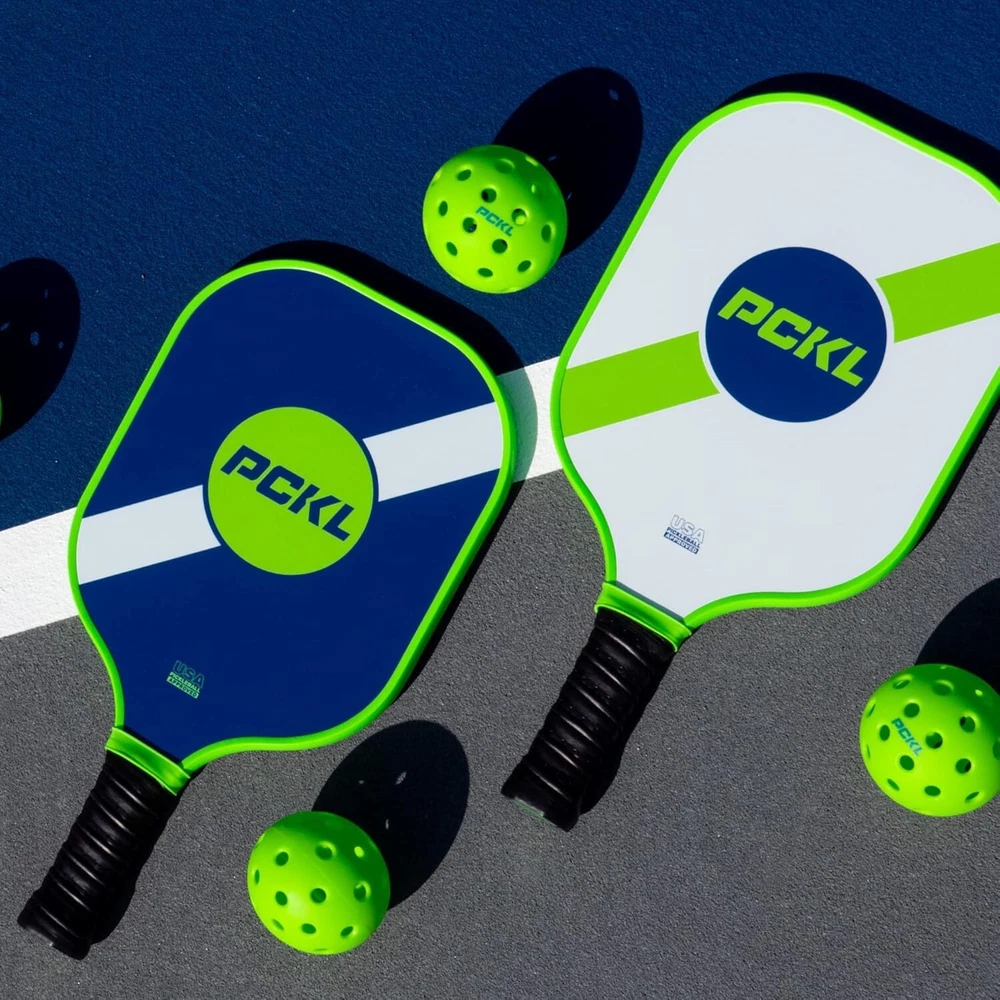 Pickleball PCKL Starter Bundle Series 2 Paddles & 4 Balls Set USA Approved