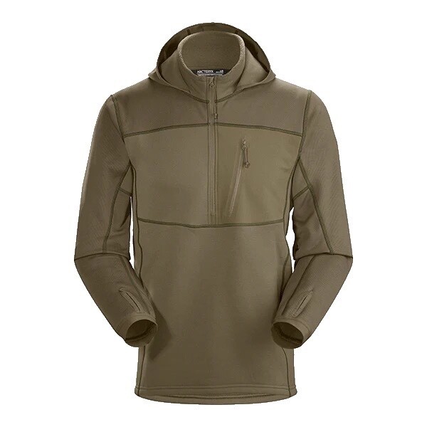 NWT Arc'teryx Leaf Crocodile Naga Half Zip Hoody Jacket Gen NWT Arc'teryx Leaf Crocodile Naga Half Zip Hoody Jacket Gen