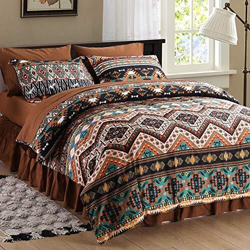 Boho Comforter Set Bed in A Bag 8 Piece 