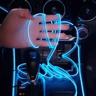 9.8FT Strip Light Blue LED Lamp Atmosphere Light Decor Car Interior Accessories
