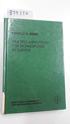 Multiple Imputation for Nonresponse in Surveys by Donald B. Rubin (Hardcover,... - Picture 1 of 1