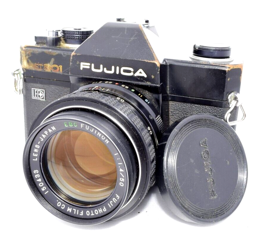 フィルムカメラ FUJICA ST-801 SMC TAKUMAR 50mm F1.4 bought-this-beautiful-fujica-
