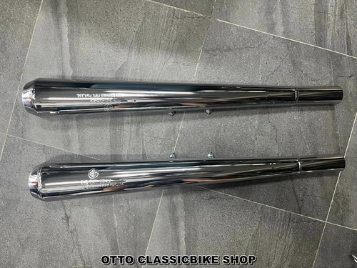 HONDA CB250 CB350 EXHAUST MUFFLER LH & RH  1 PAIR/ Brand New