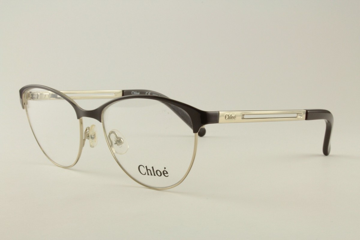 Authentic Chloe Glasses 2121 713 Violet Brown/Pale Gold 52mm  display picture 1