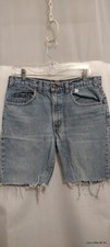 vintage 80s LEVI S Red Tab Distressed Jean Cut Off Shorts Womens W30" 84