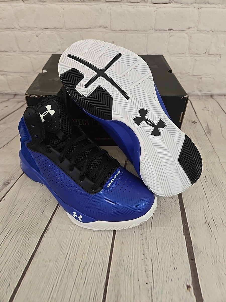 Under Armour 1259013-400 Torch Men's Basketball Shoes Blue Black