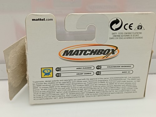 Matchbox Superfast / MB 561 - Smart Cabrio - Silver - Model Car x1 - Picture 3 of 3