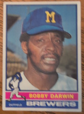 Bobby Darwin Milwaukee Brewers 1976 Topps Baseball Card #63 MINT