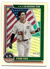 2022 Panini  USA Stars & Stripes Ethan Puig Gold Holo #82 14/99 15U