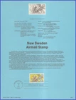 USA8 #C117 U/A SOUVENIR PAGE FDC   Joint Issue w/Sweden