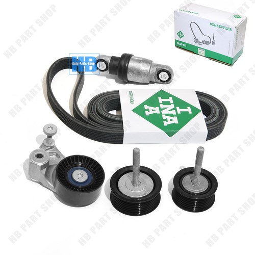 OEM Engine Belt Tensioner Drive Kit for Porsche Cayenne 07-18 4.8 Panamera 4.8 - Picture 2 of 6