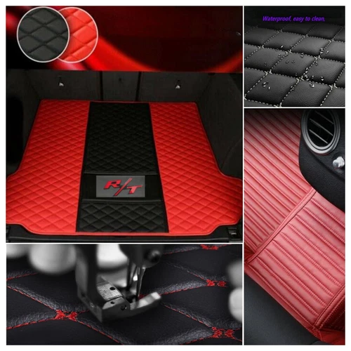 For Dodge Charger Challenger Car Floor Mats RT Carpets Rugs Liners Waterproof - Imagen 8 de 32
